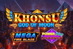Playtech : Mega Fire Blaze: Khonsu God of Moon PowerPlay Jackpot - ADAGAMING168