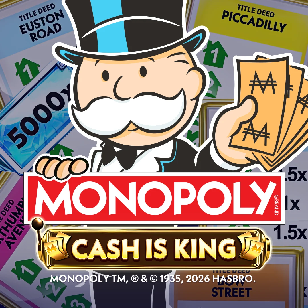 Redtiger : Monopoly Cash Is King - ADAGAMING168