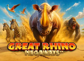 Pragmatic : Great Rhino Megaways - ADAGAMING168