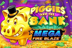 Playtech : Mega Fire Blaze: Piggies and the Bank™ - ADAGAMING168