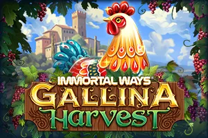 Playtech : Immortal Ways Gallina Harvest - ADAGAMING168