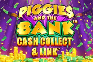 Playtech : Piggies and the Bank: Cash Collect & Link - ADAGAMING168