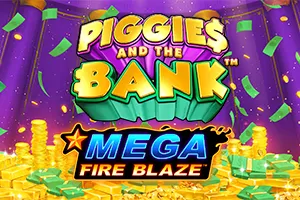 Playtech : Mega Fire Blaze: Piggies and the Bank™ PPJP - ADAGAMING168