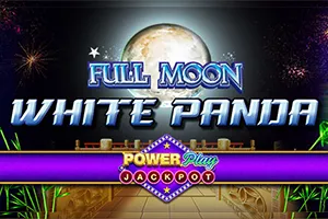 Playtech : Full Moon: White Panda PowerPlay Jackpot - ADAGAMING168