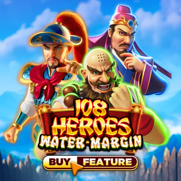 Microgaming : 108 Heroes Water Margin - ADAGAMING168