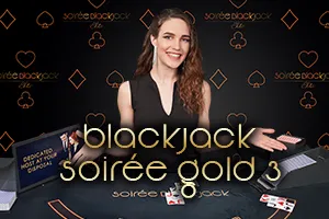 Blackjack Soirée Gold 3 - ADAGAMING168