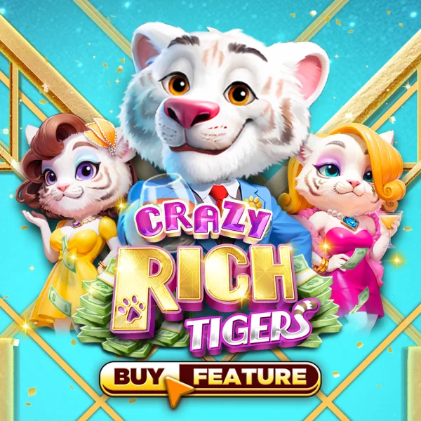 Microgaming : Crazy Rich Tigers - ADAGAMING168