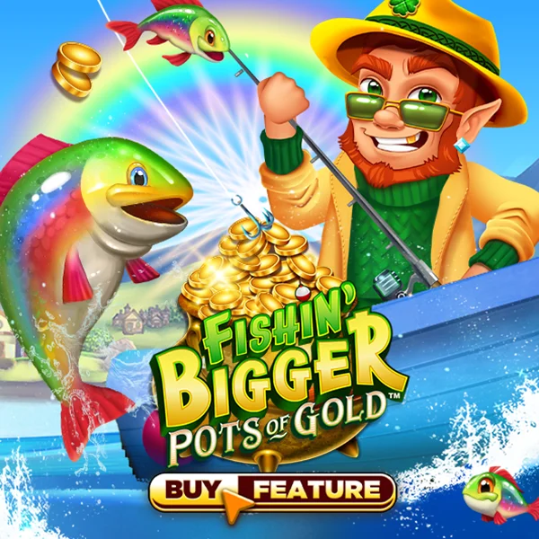 Microgaming : Fishin Bigger Pots of Gold - ADAGAMING168
